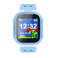Blue and pink children's phone watch with a 1.44-inch IPS colour screen on display.