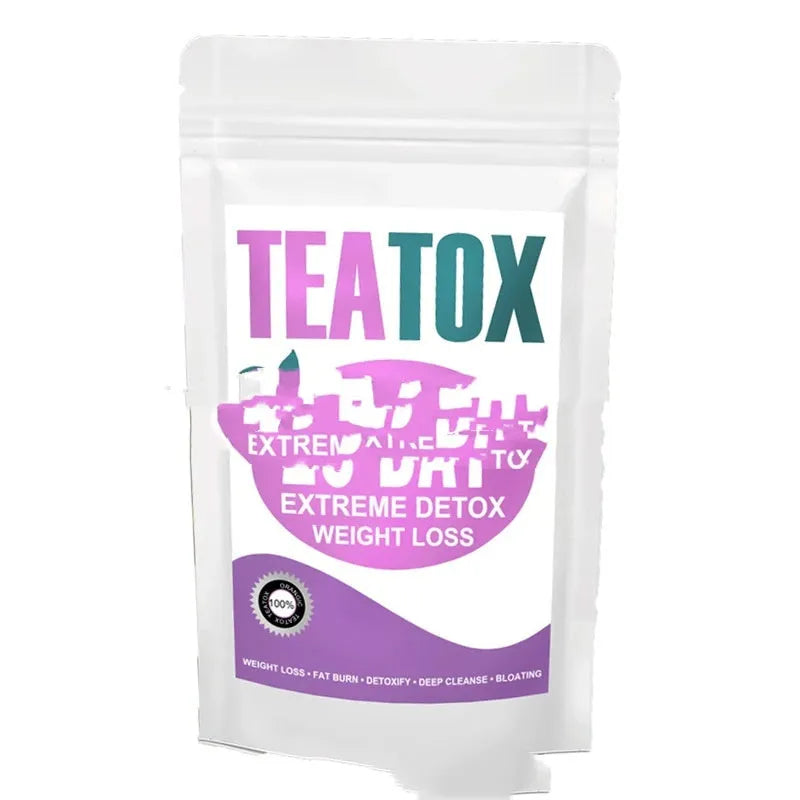 28 Day Slim Flat Tummy Tea herbal tea programme with multiple tea bag varieties
