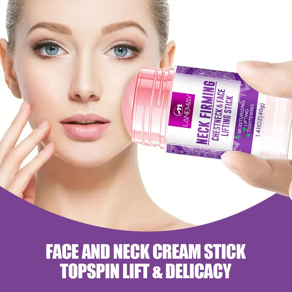 40g jar of anti-wrinkle neck firming cream for moisturising and skin brightening