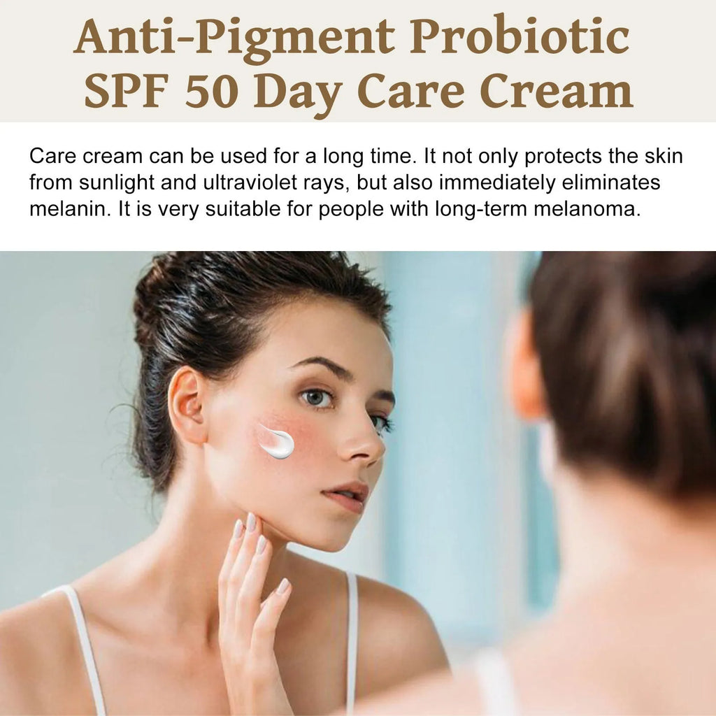 50g tube of probiotics brightening protective face cream with vitamin C