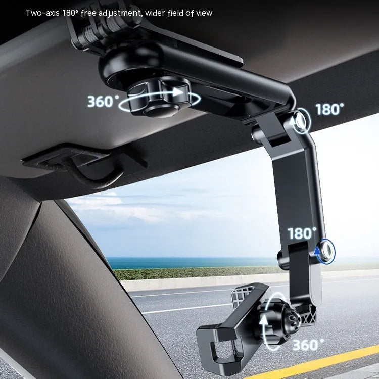 Car mobile phone bracket holder with clip mounting for dashboard or windscreen installation