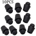 10-piece automobile buckle rubber buffers in X16 colour for machine cover and trunk shock absorption