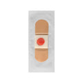 Non-woven adhesive foot bandage for corn removal during running sports and health massage activities