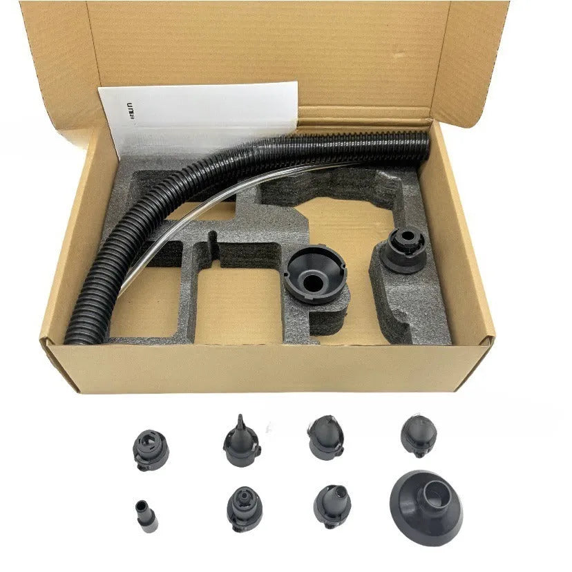 21V lithium battery cordless air exhauster with bare metal head for snow and dust removal