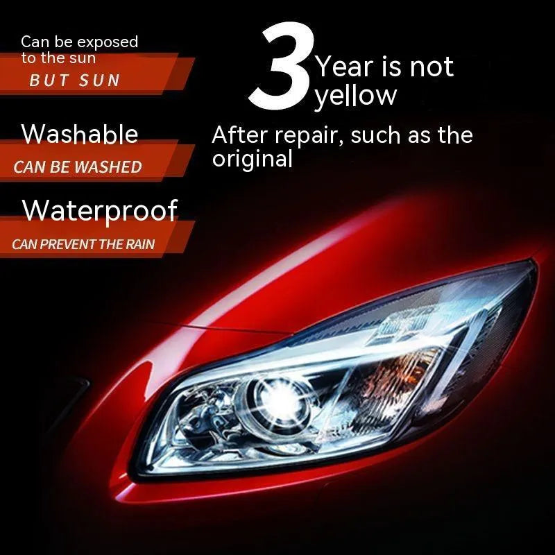 100 ml bottle of car headlight restoration liquid for lens repair and polishing