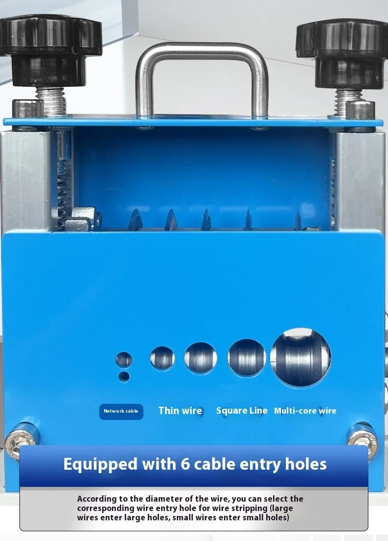 SD-017 manual wire stripping machine for cables up to 17mm diameter.