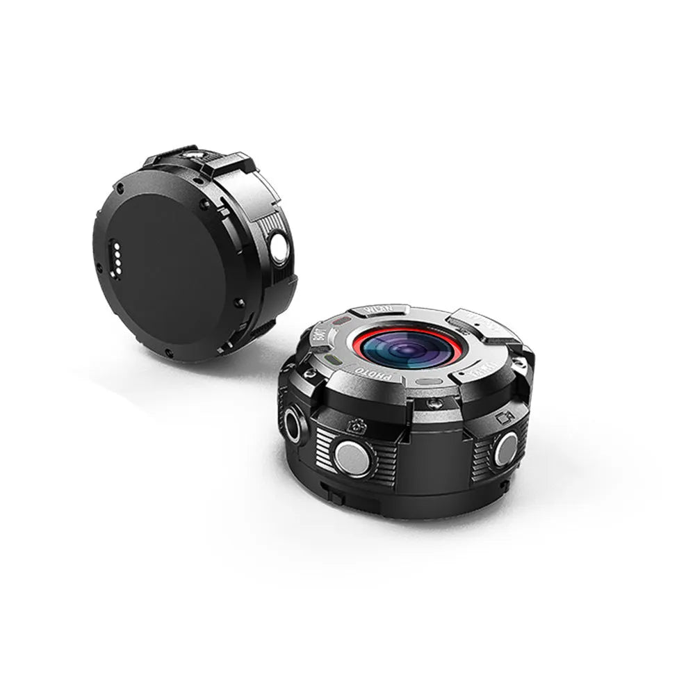 Black waterproof sports digital camera showing compact 290mm x 25.5mm dimensions