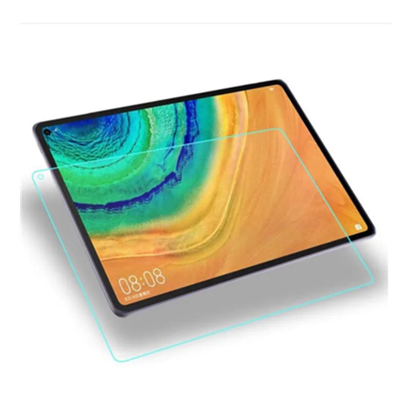 Huawei MatePad tempered glass screen protector film for 10.4, 10.8 and 12.6-inch tablet models.