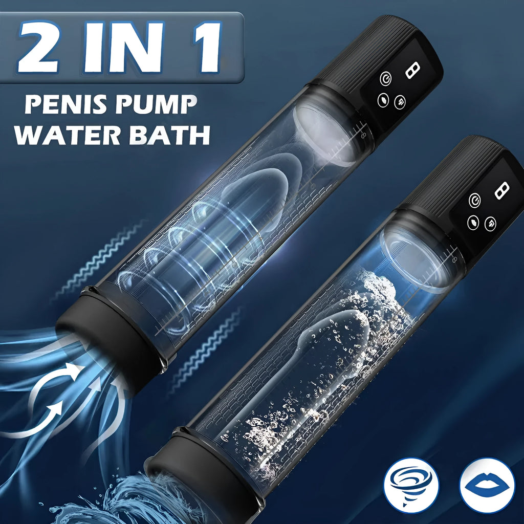 Electric pump masturbation device made from ABS and TPE materials with negative pressure stretching technology