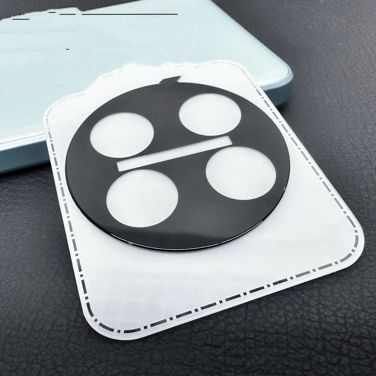 Tempered glass camera lens protector for OnePlus smartphones with AR enhanced black ring