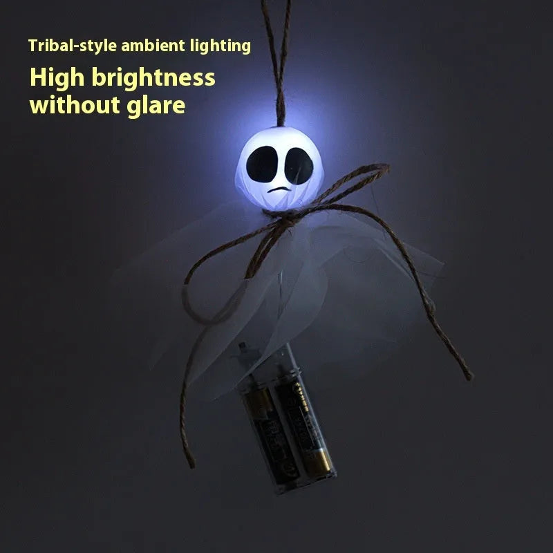 Halloween LED lighting chain with 20 colourful lights for ghost dress up venues