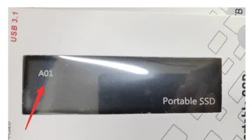 Ultra-thin metal mobile SSD external hard drive in red, black, blue, and silver colour options.