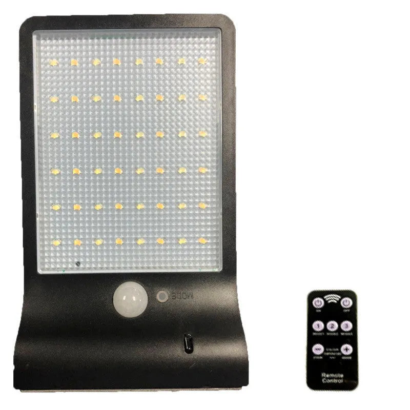 Outdoor solar garden light with IP65 waterproof rating for patio balcony courtyard lighting