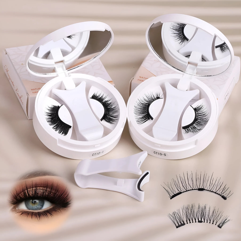 Magnetic false eyelashes integrated soap holder portable CT10 series chemical fibre construction