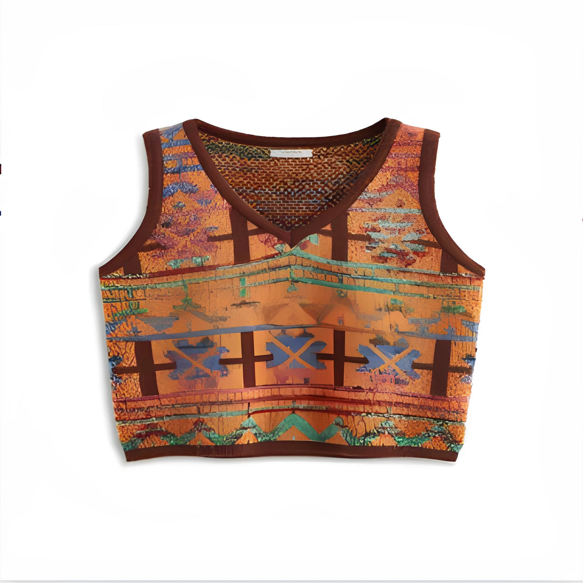 Men's casual short sleeve t-shirt in bird eye cloth with printing, loose fit pullover style