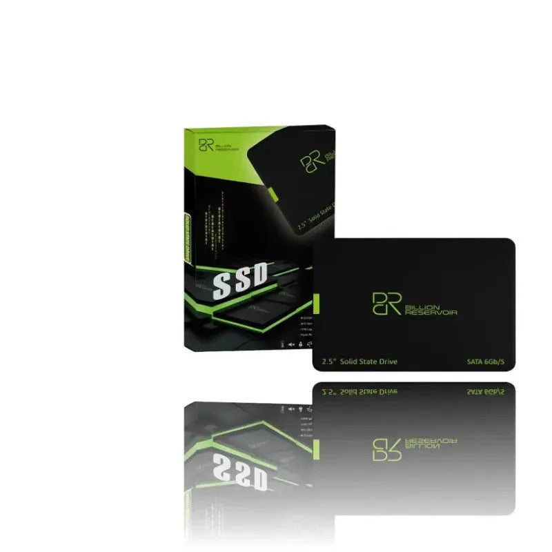 Black J11 2.5-inch SATA III Solid State Drive for desktop and laptop storage upgrades.