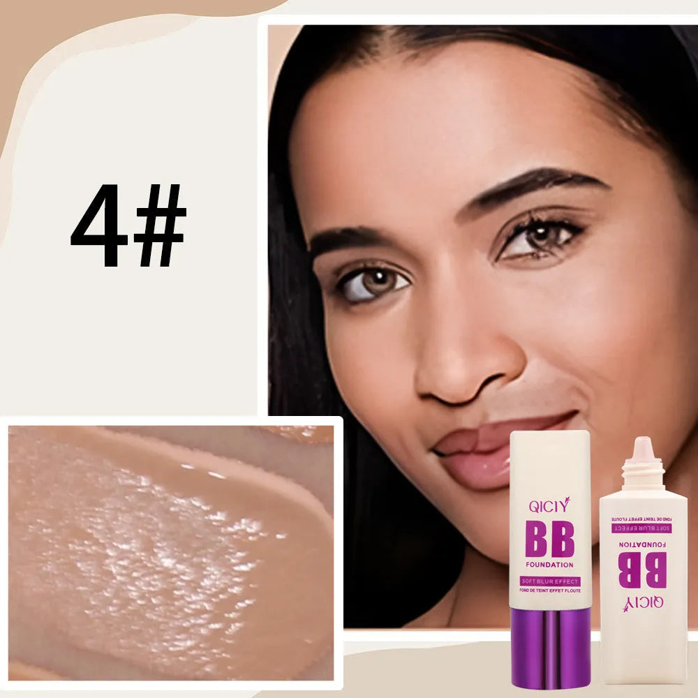 Feeding bottle BB cream foundation concealer in 10 shade options with brightening effect