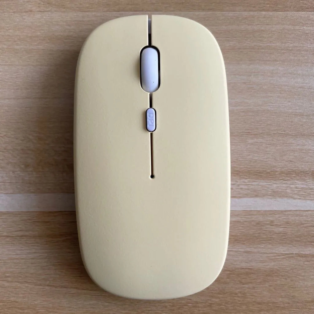 Dual-mode wireless mouse, ultra-thin 100-120mm, 1000dpi, Bluetooth and USB, multi-colour