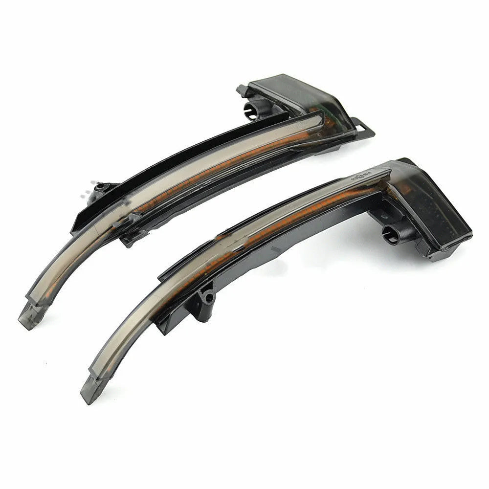 Dynamic LED mirror turn signal blinker for Audi B8 and B8.5 models in blackening finish.