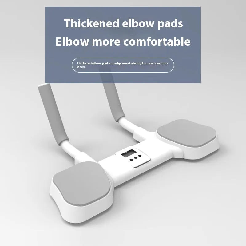 White flat support trainer with alloy aluminium frame for home physical therapy.
