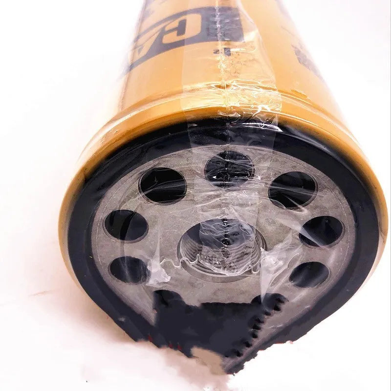 Yellow Caterpillar fuel filter water separator element for 324D 329D 328D machinery