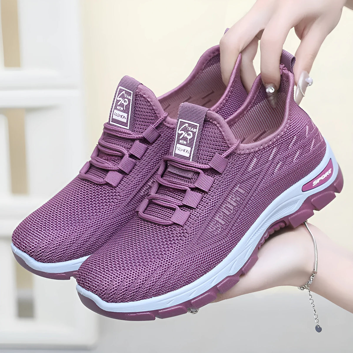 Casual shoes with soft PVC soles in multiple colour options for sports and leisure wear