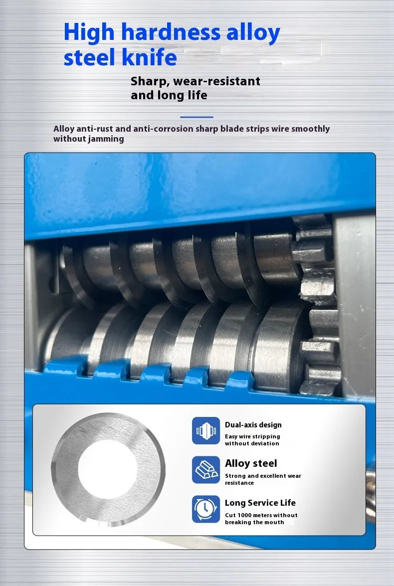 SD-017 manual wire stripping machine for cables up to 17mm diameter.