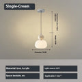 Nordic style creative pumpkin shaped alloy chandelier ceiling light in chrome finish