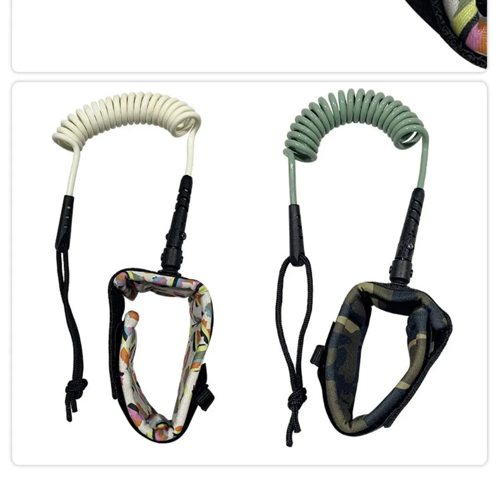 High elastic surfboard hand holding rope made of pulp rope for secure board carrying.