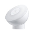White modern bedside table lamp with Bluetooth and human body induction sensor