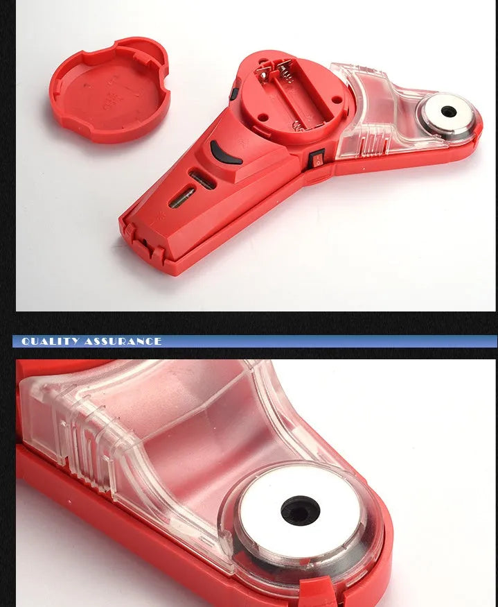Red portable laser level with infrared line projection and punching positioning function for woodworking