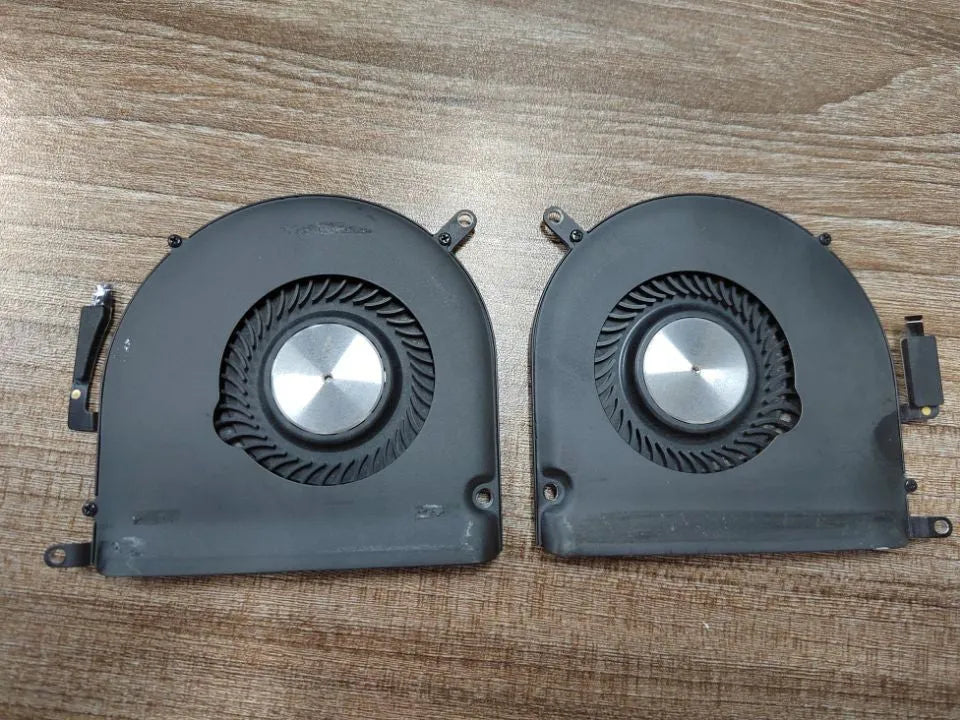 MacBook Pro A1398 laptop cooling fan replacement component in paper box packaging