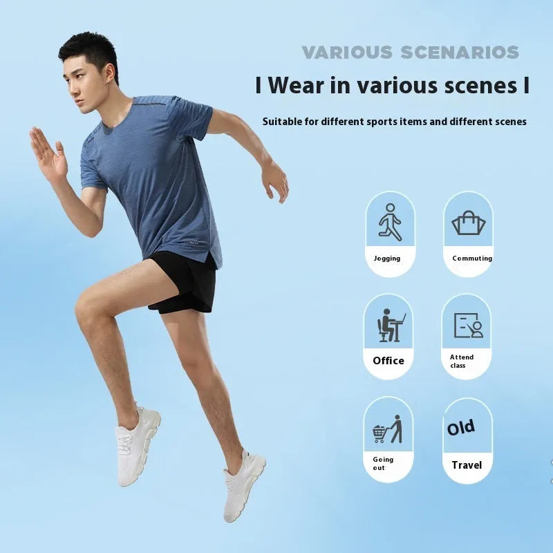 Men's low-waist polyester basketball shorts in solid colours showing extended size range options