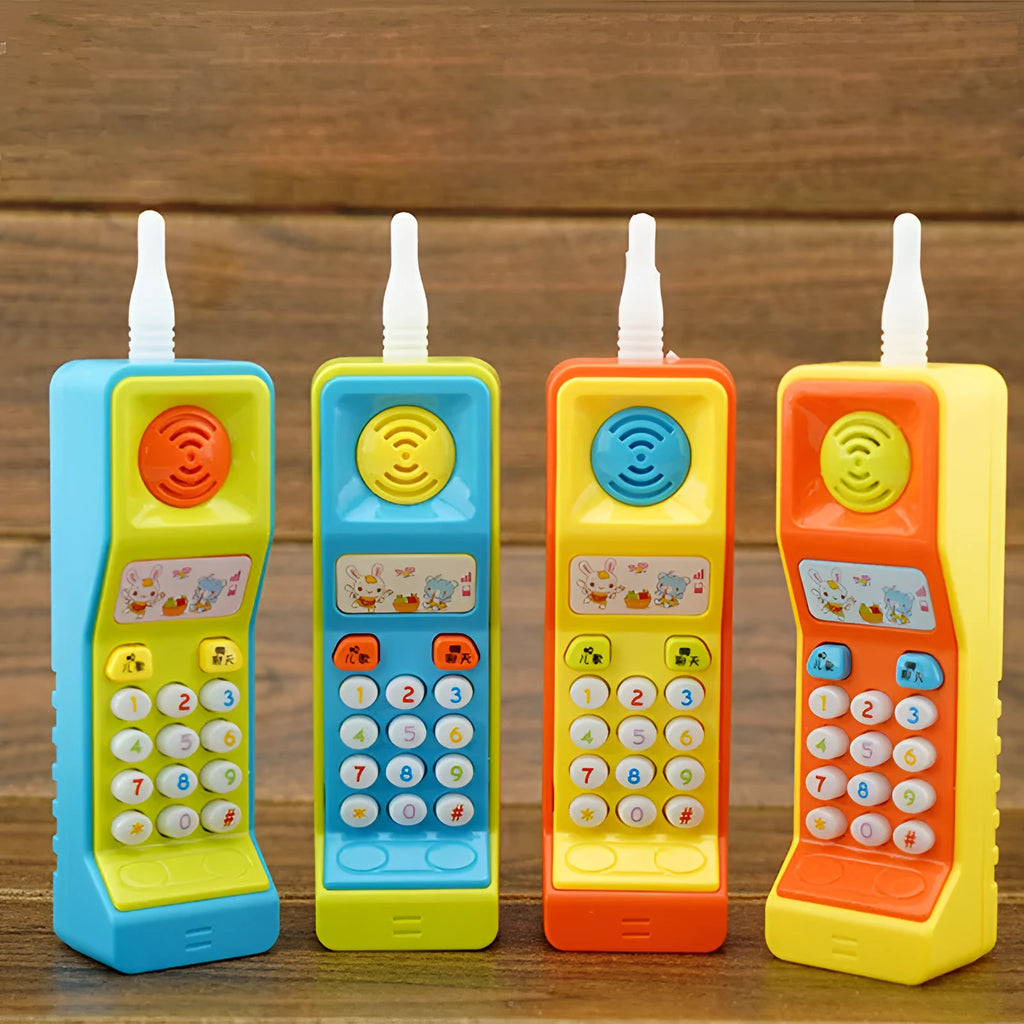 Children's sound and light educational toy with musical animal theme for age 3+