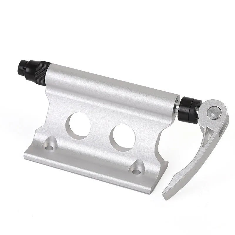 Silver metal bicycle quick release fixing clip for SUV modification accessories