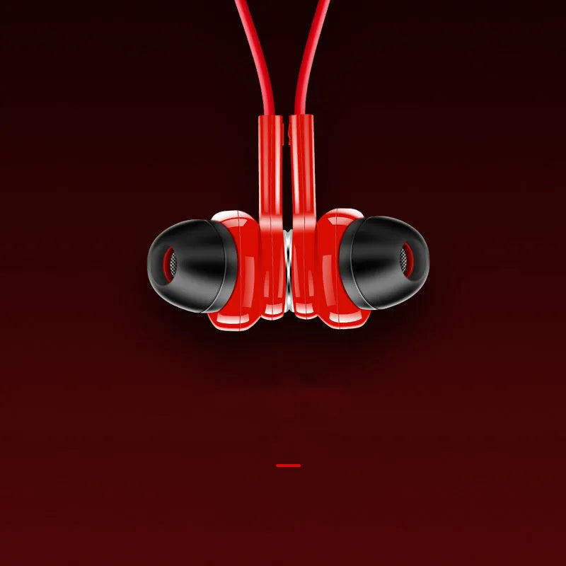 G03 neckband sports Bluetooth earphones showing neck hanging design and colour options