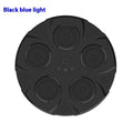 Wall-mounted smart boxing trainer with striking surfaces and multiple colour options including black, red, and white variations