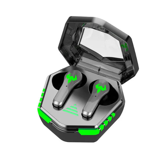 N35 Gaming Bluetooth wireless in-ear headset in black colour with private mold design