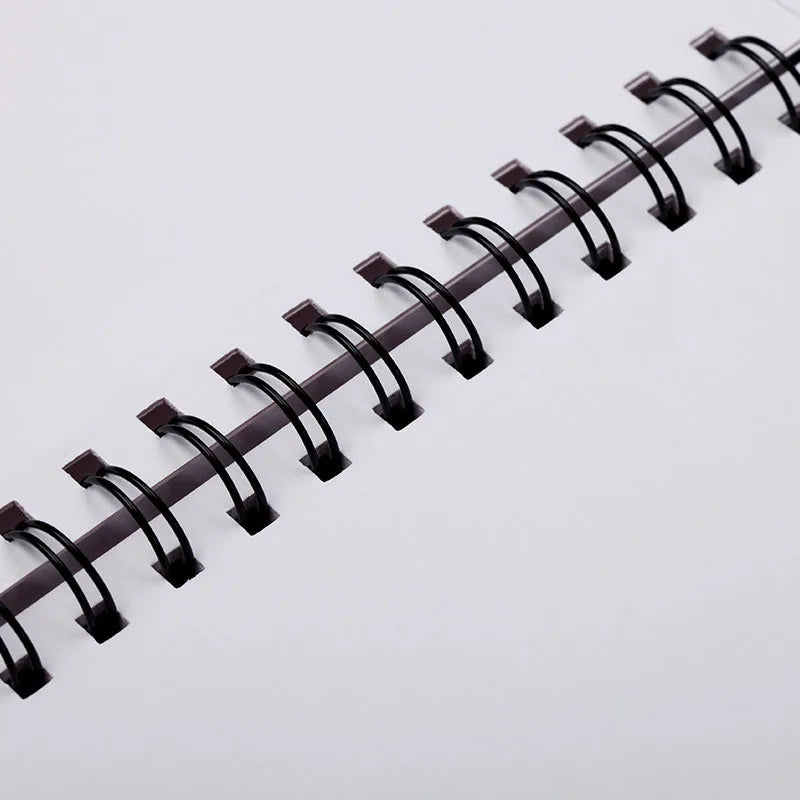 A4 artist sketch book with coil or glue binding in multiple paper weight options for drawing