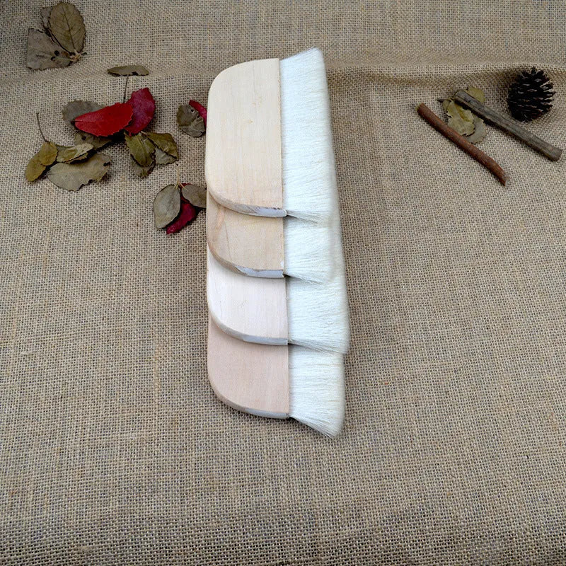 Wool art mounting brush in picture colour for paste board shading