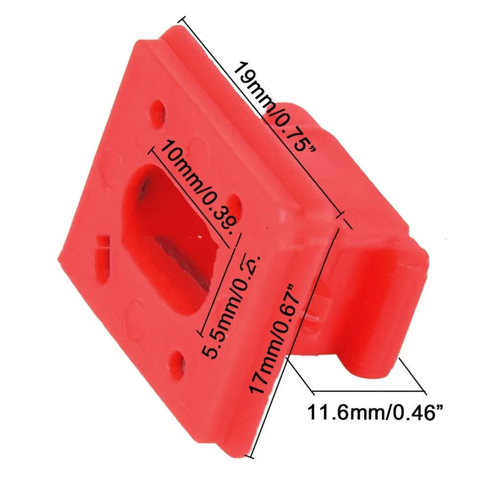 Plastic snap clip buckles for BMW interior door trim panel replacement in quantities of 10 or 20 pieces