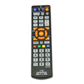 Black L336 learning remote control showing button layout and infrared transmitter