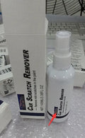 Can of car scratch repair spray for paint surface scratch removal and sealing glaze coating.
