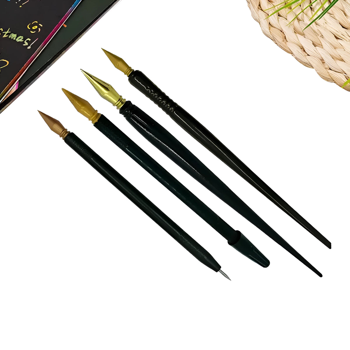 PS plastic scratch pen for children's scratch art paper drawing activities