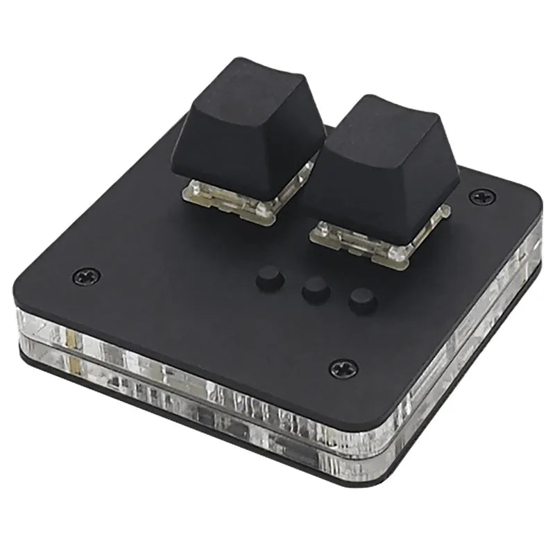 Compact USB mini keyboard with touch panel in multiple colour options