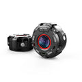 Black waterproof sports digital camera showing compact 290mm x 25.5mm dimensions