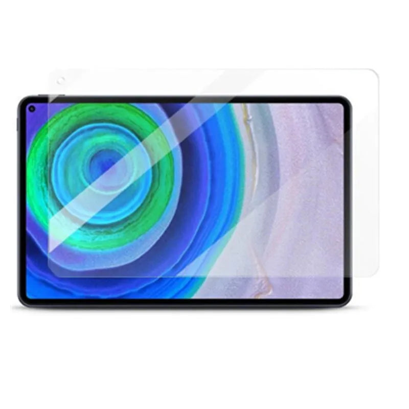 Huawei MatePad tempered glass screen protector film for 10.4, 10.8 and 12.6-inch tablet models.