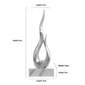 Handmade resin high-rise festival decoration ornament in modern style with colour options