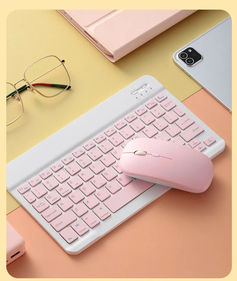 Dual-mode wireless mouse, ultra-thin 100-120mm, 1000dpi, Bluetooth and USB, multi-colour