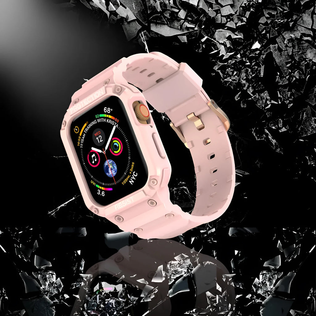 Apple Watch Series 8 soft TPU sport replacement band in multiple colours
